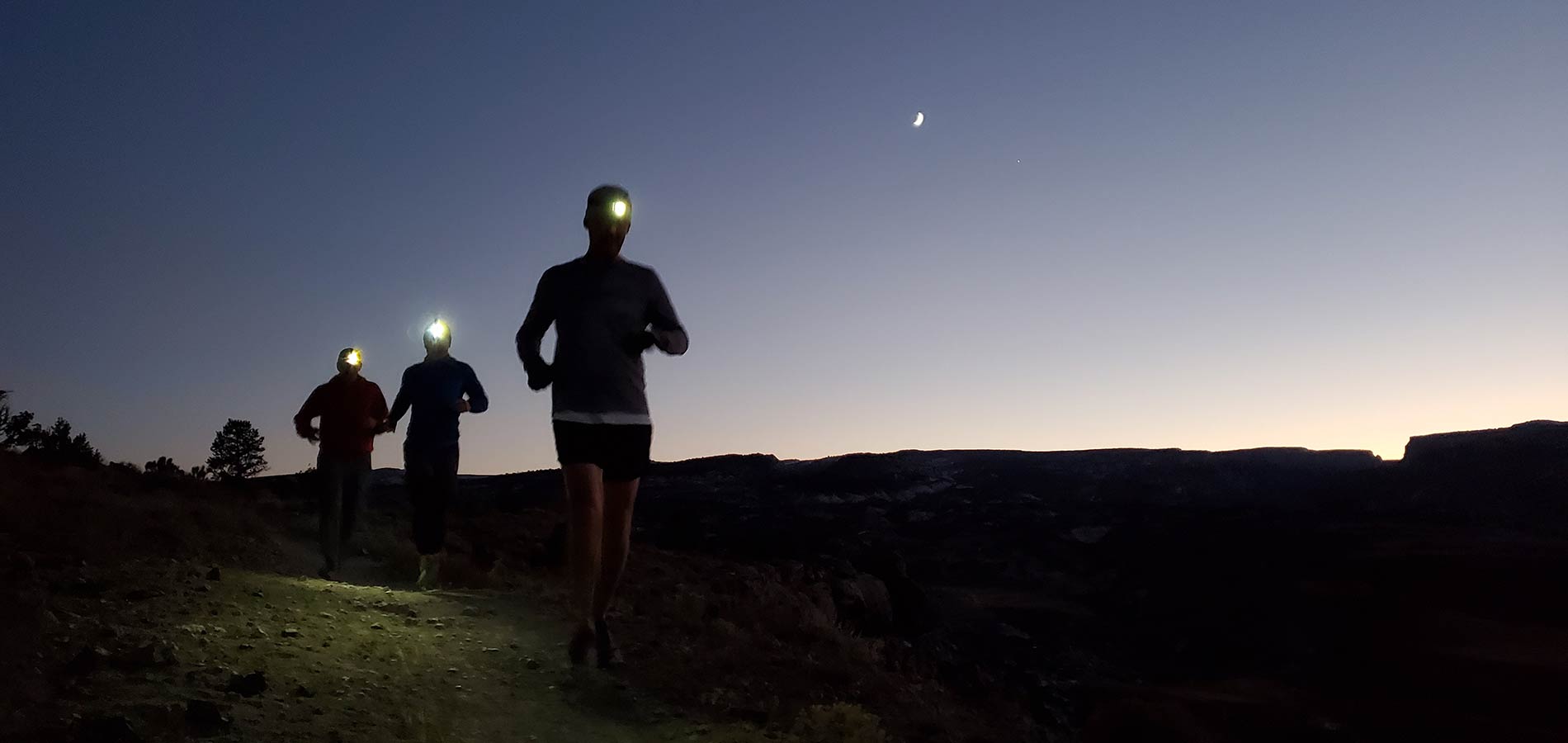 Evening running with Striders in Grand Junction, Colorado