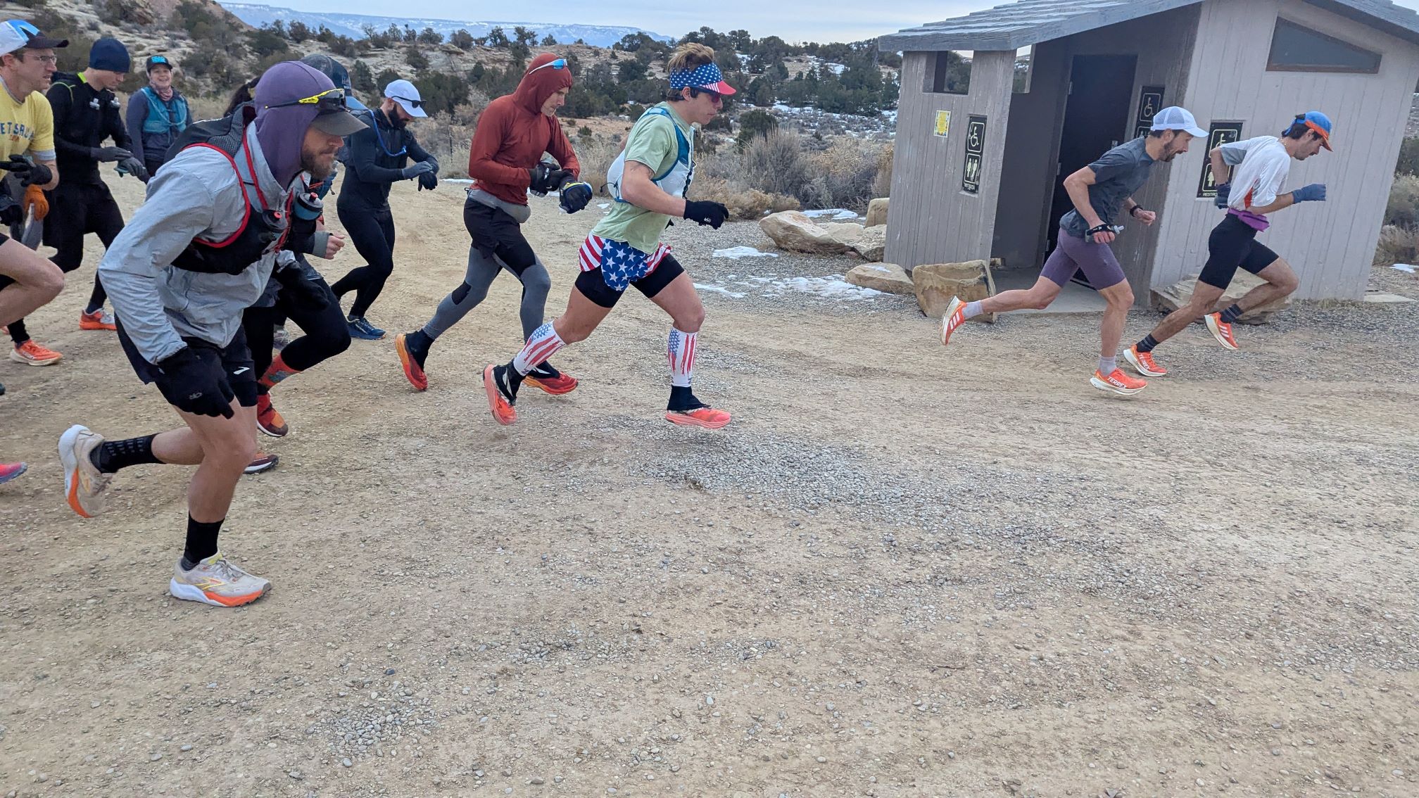 start of race