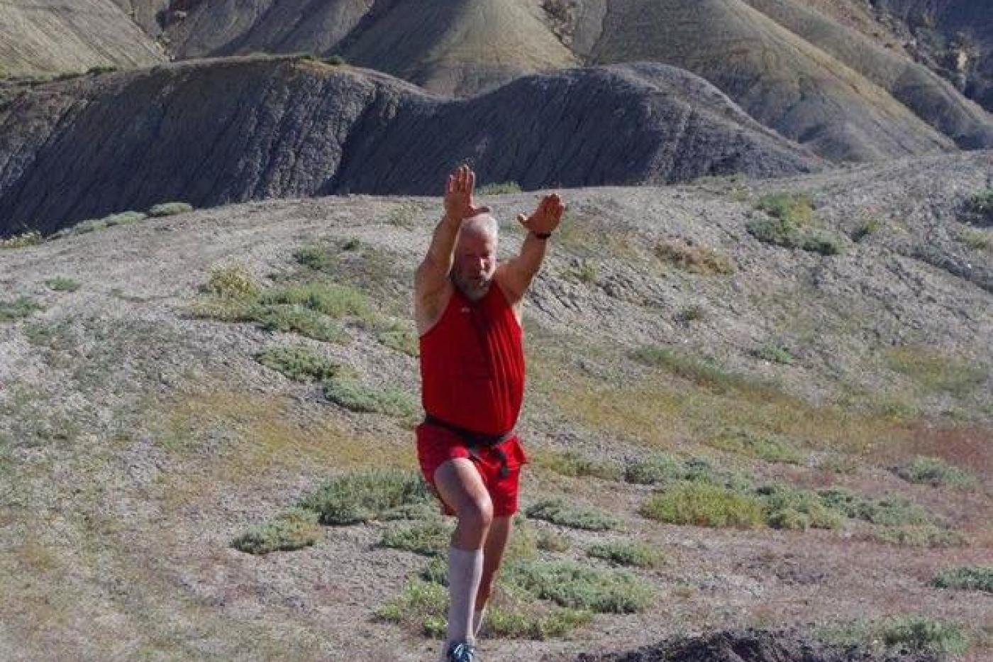 Famous finish line fire jump